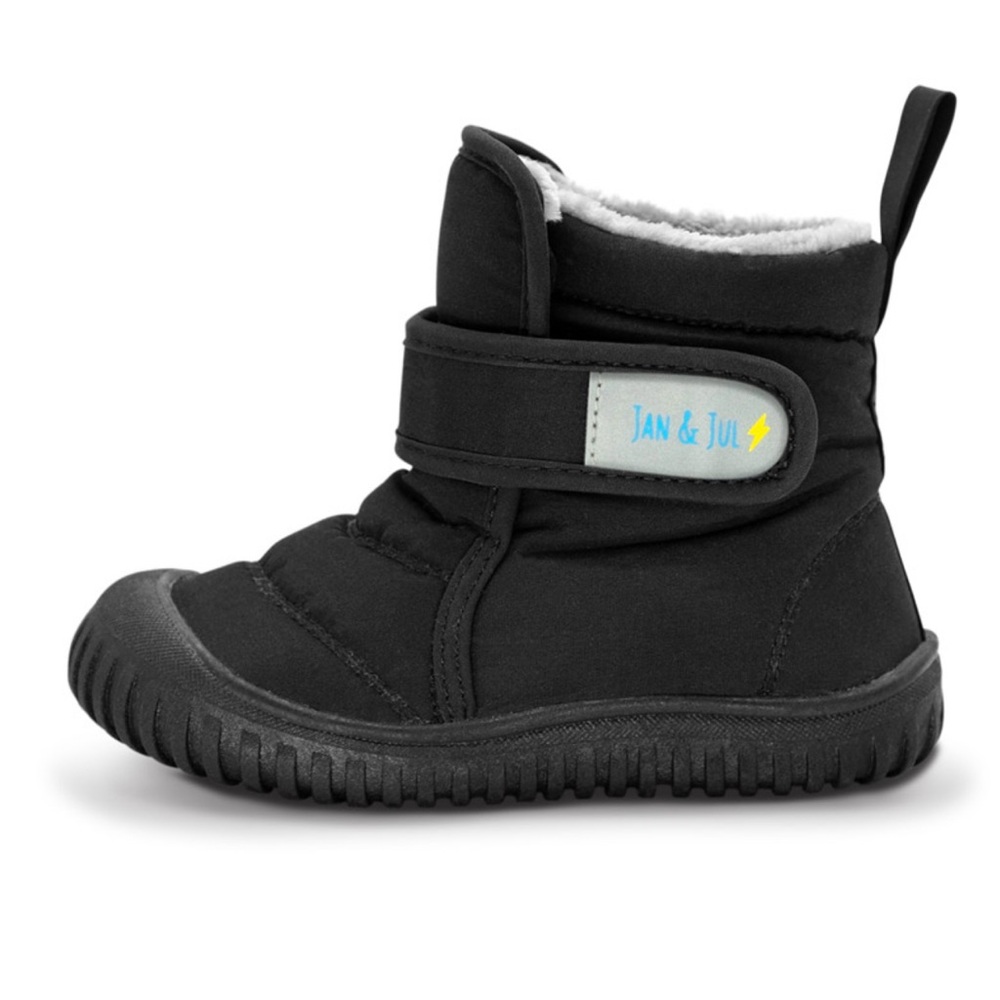 Toddler Size 5 Jan & Jul Insulated Black Boots